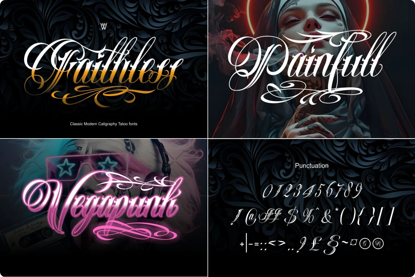 Faithless Blackletter Font