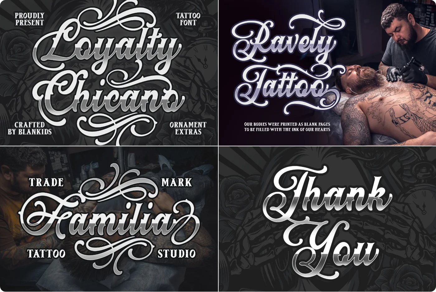 Loyalty Chicano Blackletter Font