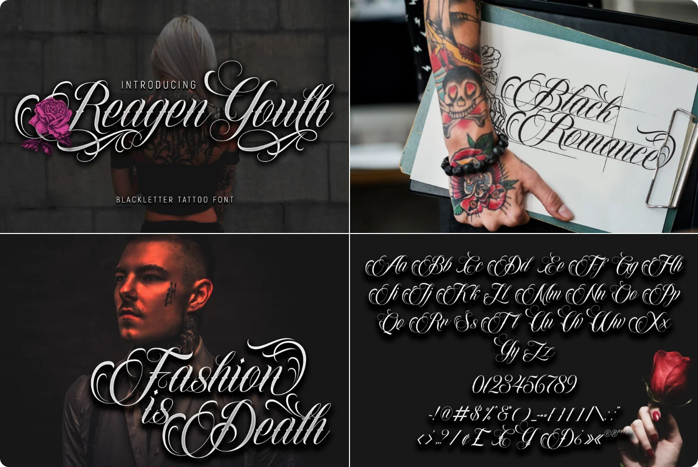 Reagen Youth Blackletter Font
