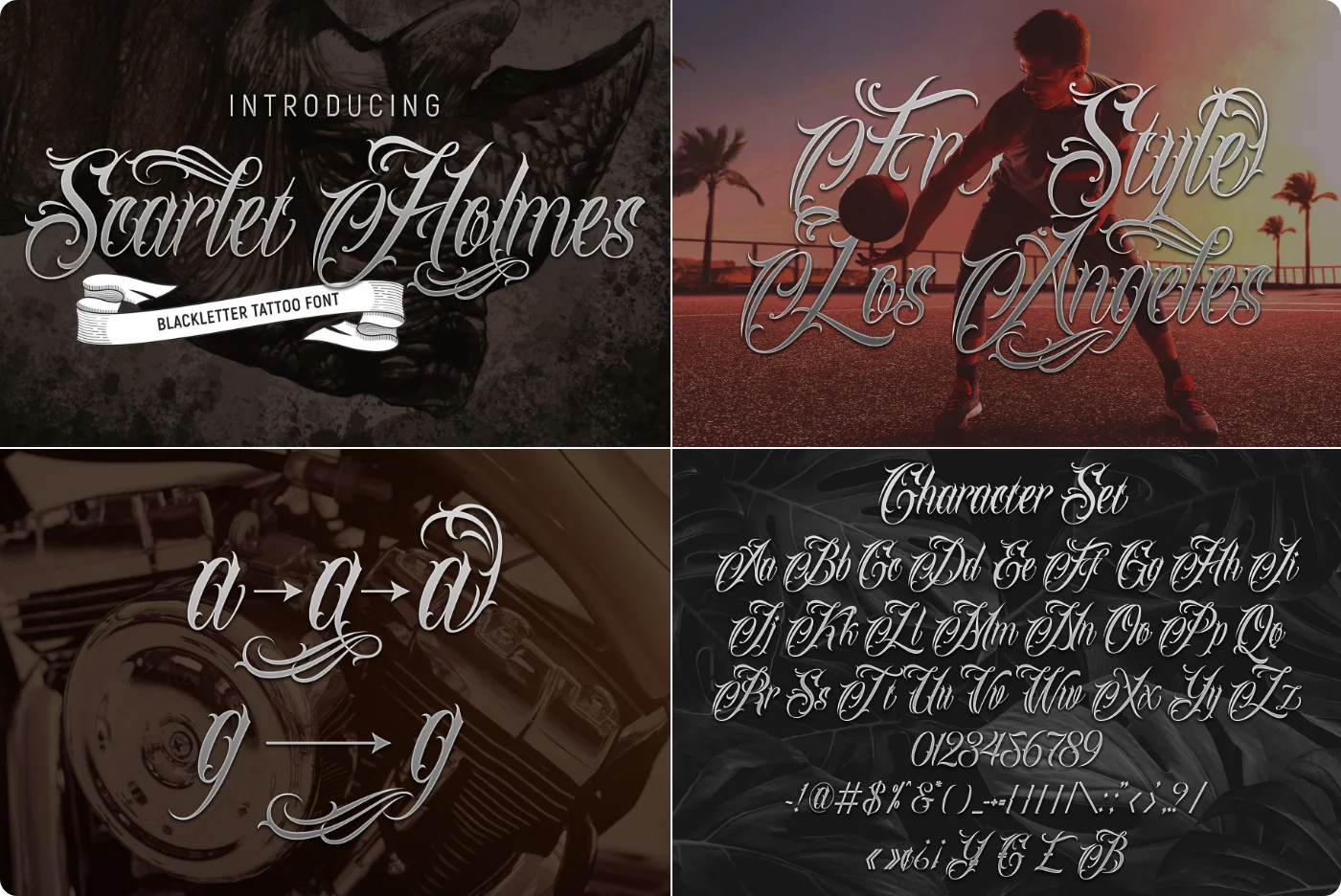 Scarlet Blackletter Font