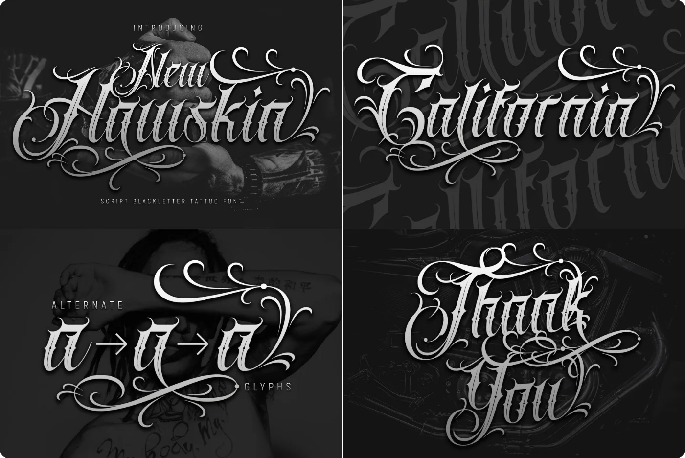 Hawskin Blackletter Font