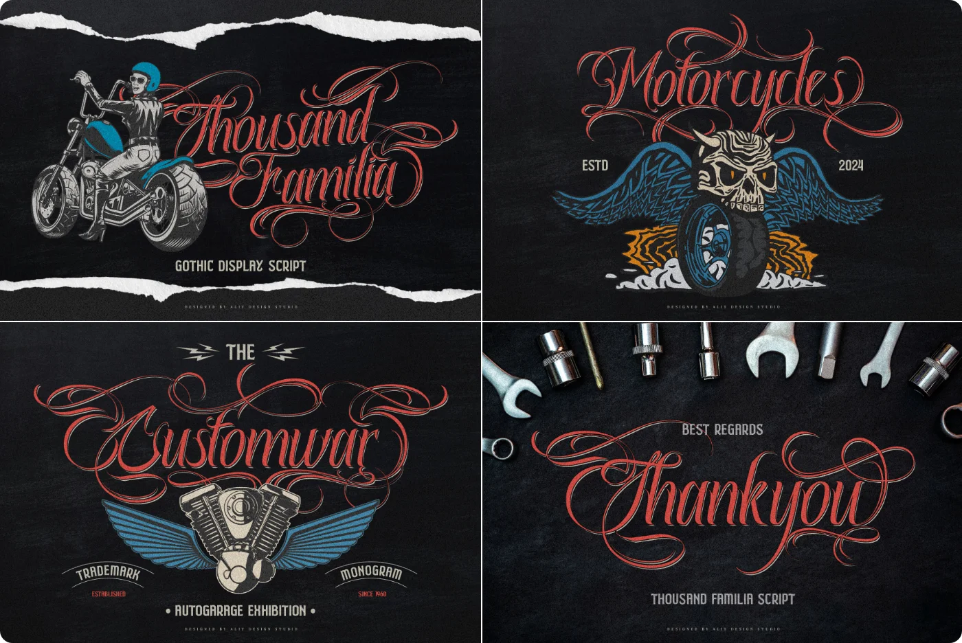 Familia Tattoo Script Font
