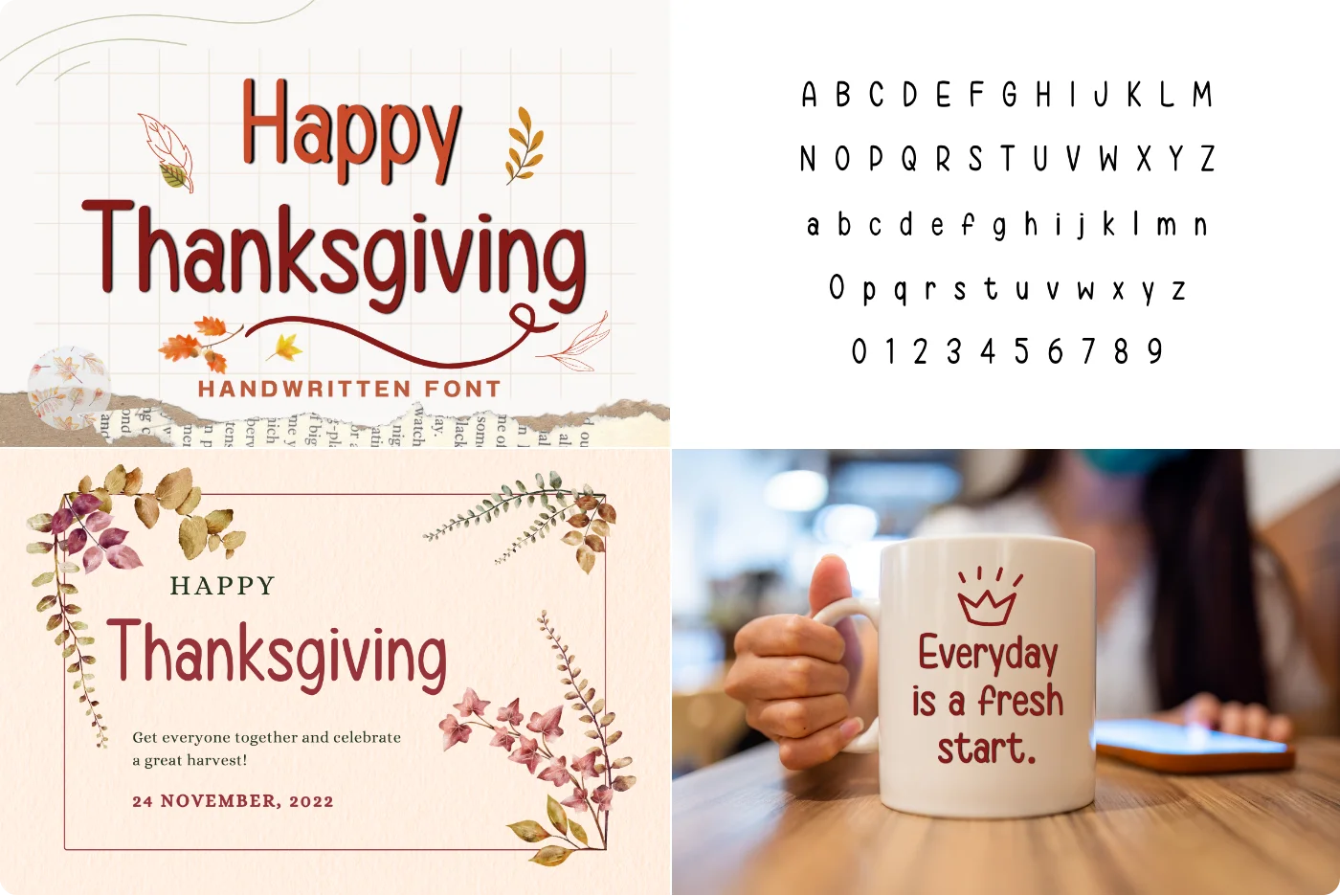 Thankful Handwritten Font