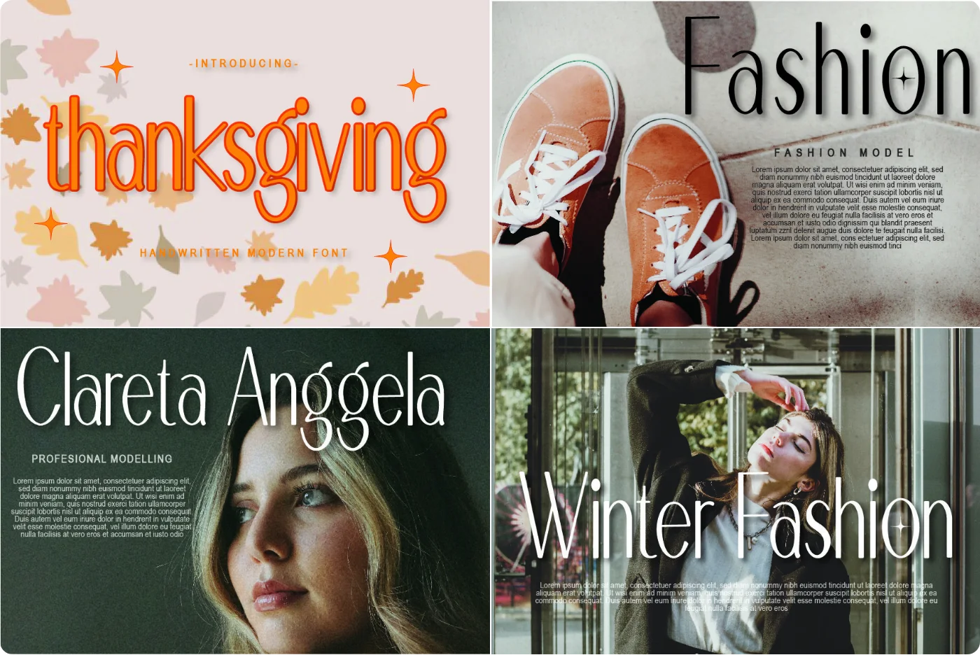 Thanksgiving Futuristic Sans Font