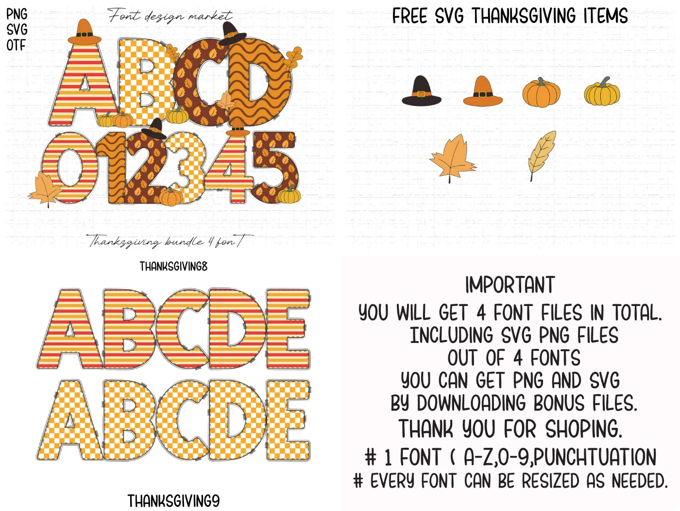 Thanksgiving Display Font