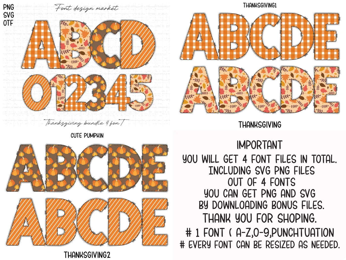 Thanksgiving Display Font