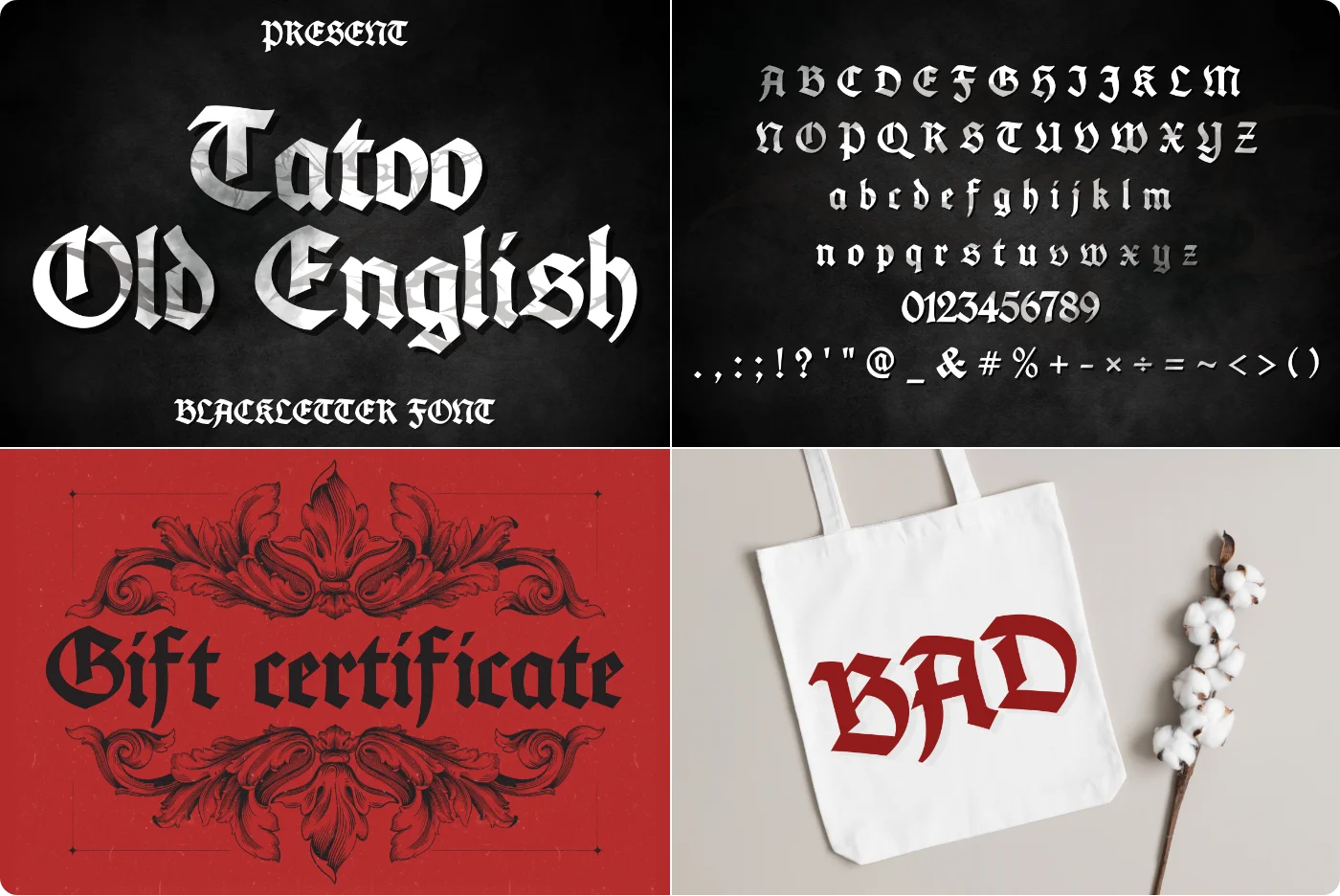 Tattoo Handwritten Font