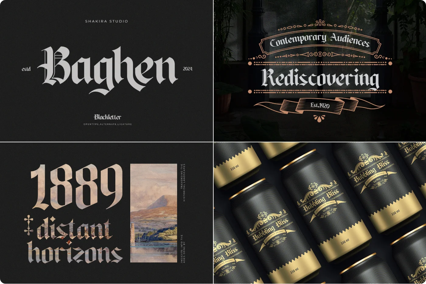 Baghen Blackletter Font
