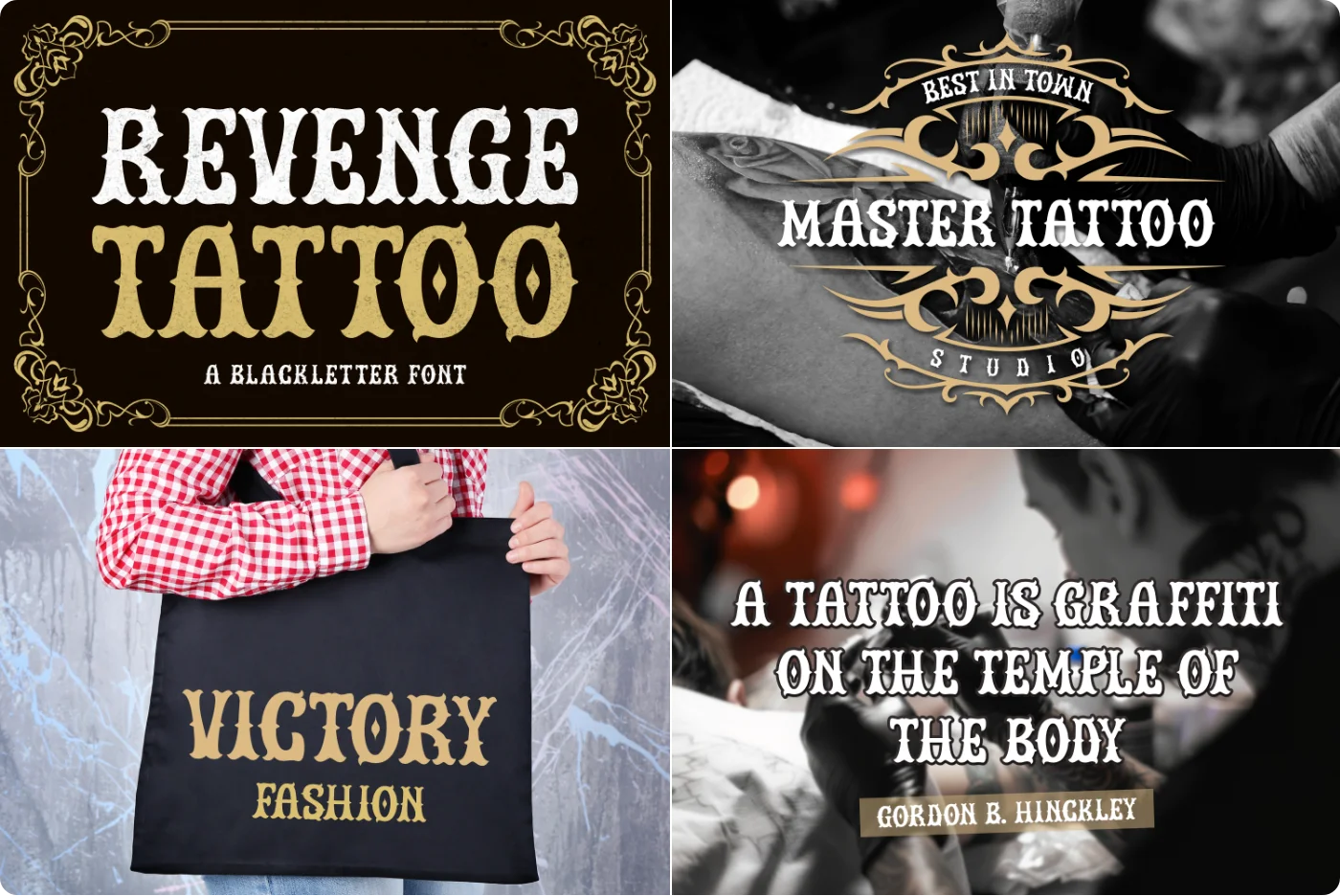 Revenge Blackletter Font