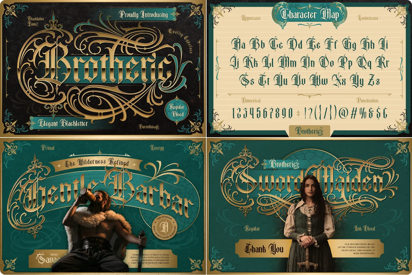 Brotheric Blackletter Font