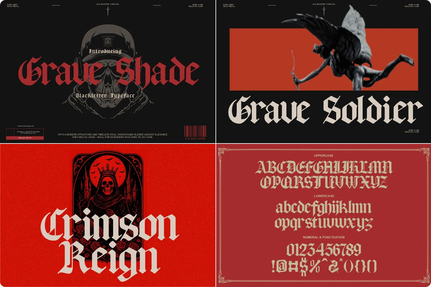 Grave Shade Blackletter Font