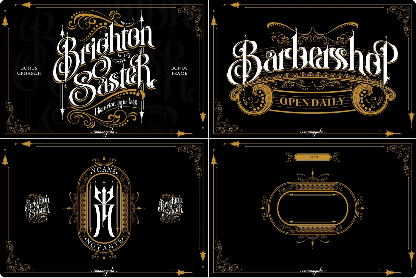 Brighton Victorian Font