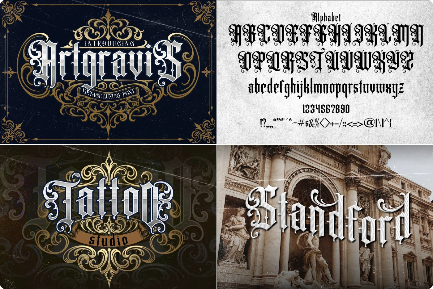 Artgravis Blackletter Font