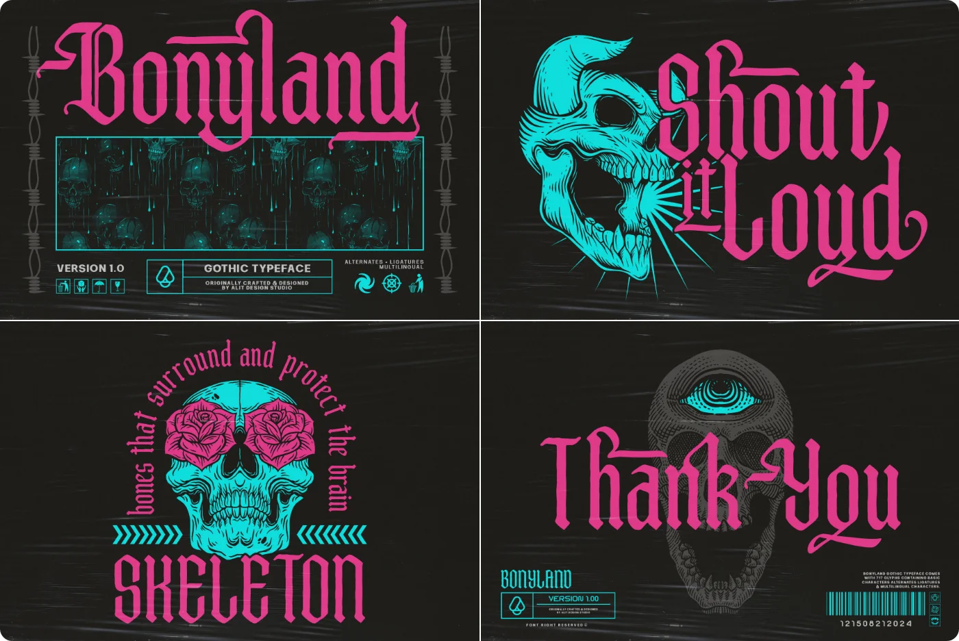 Bonyland Blackletter Font
