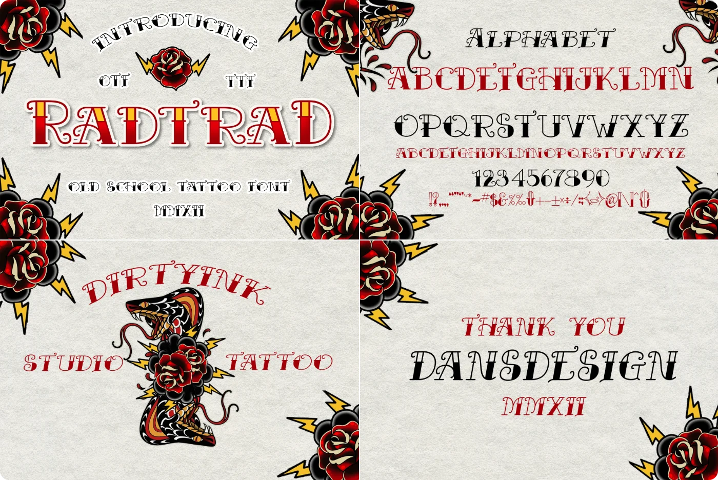 Radtrad Blackletter Font