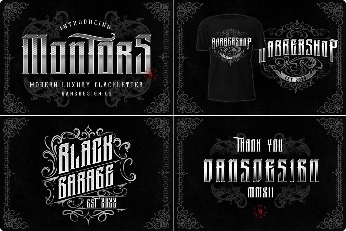Montors Blackletter Font