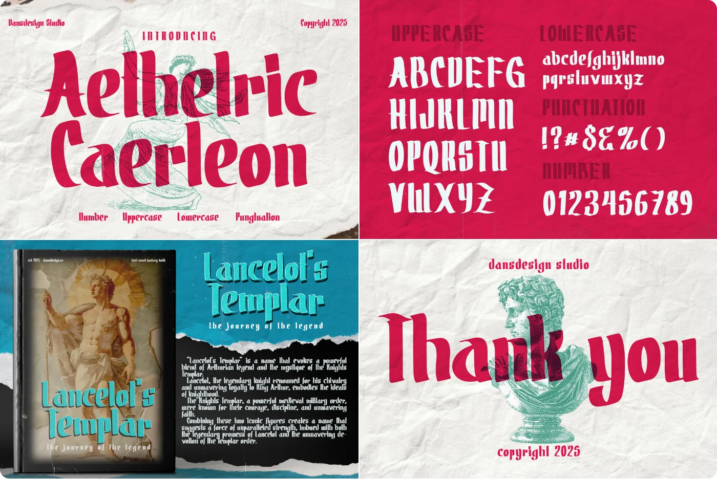 Caerleon Blackletter Font