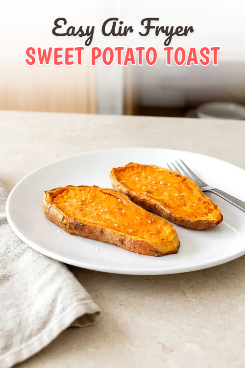 Air Fryer Sweet Potato Toast
