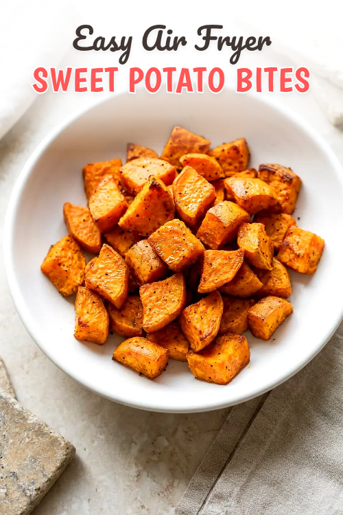 Air Fryer Sweet Potato Bites