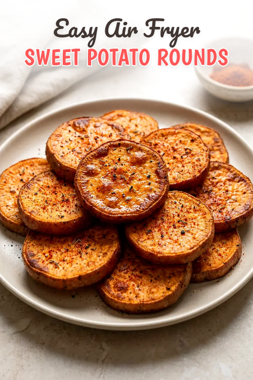 Air Fryer Sweet Potato Rounds