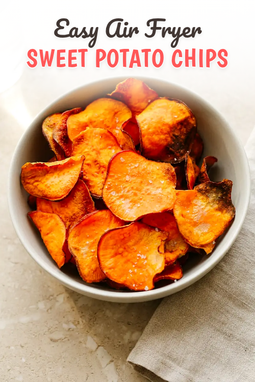 Air Fryer Sweet Potato Chips
