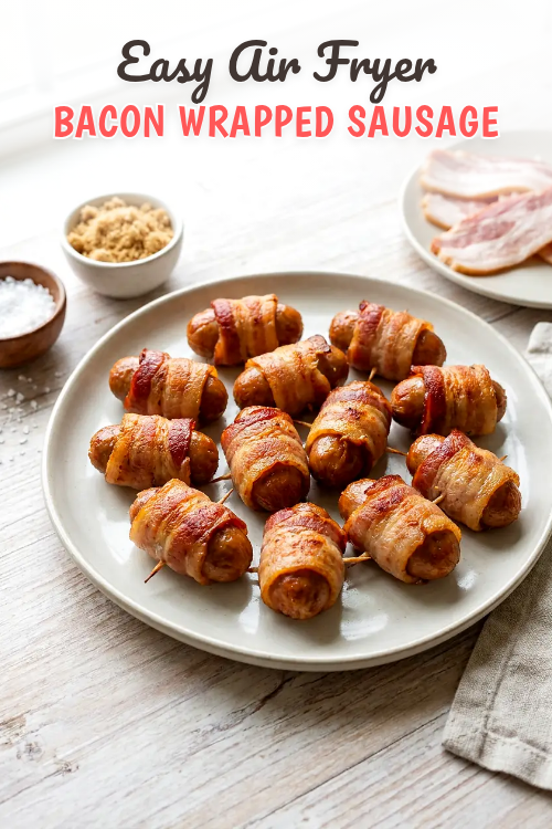 Bacon Wrapped Sausage Bites