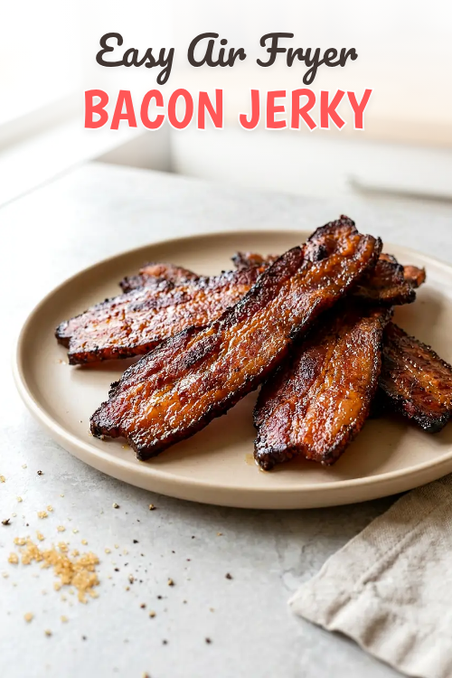 Air Fryer Bacon Jerky
