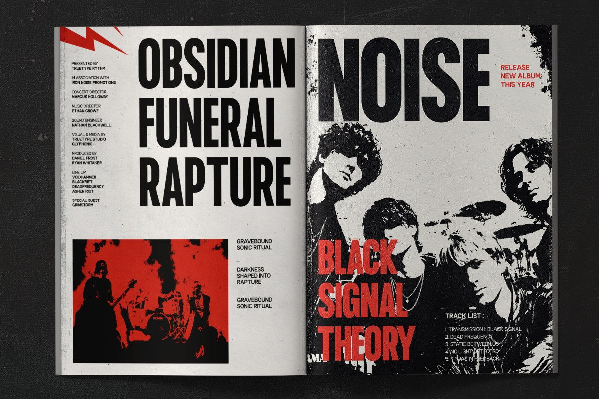 TRT Burn Font preview 12
