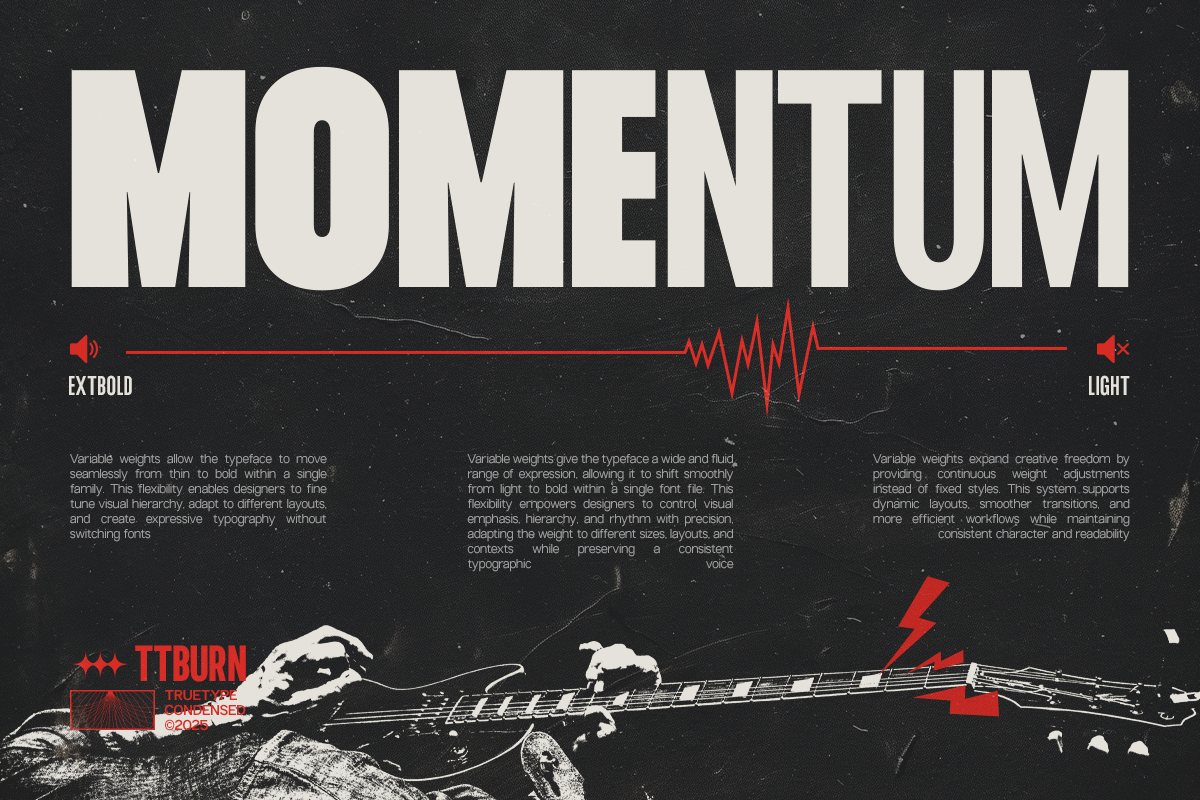 TRT Burn Font preview 5