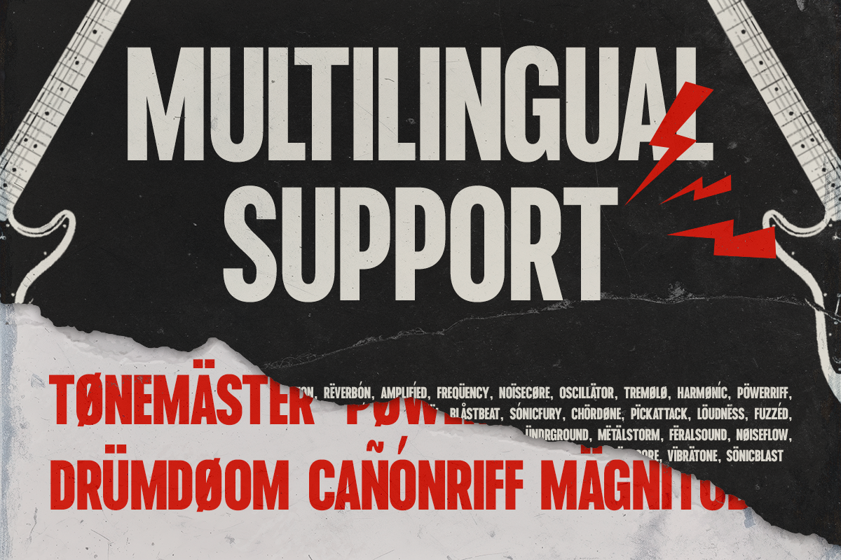 TRT Burn Font preview 14