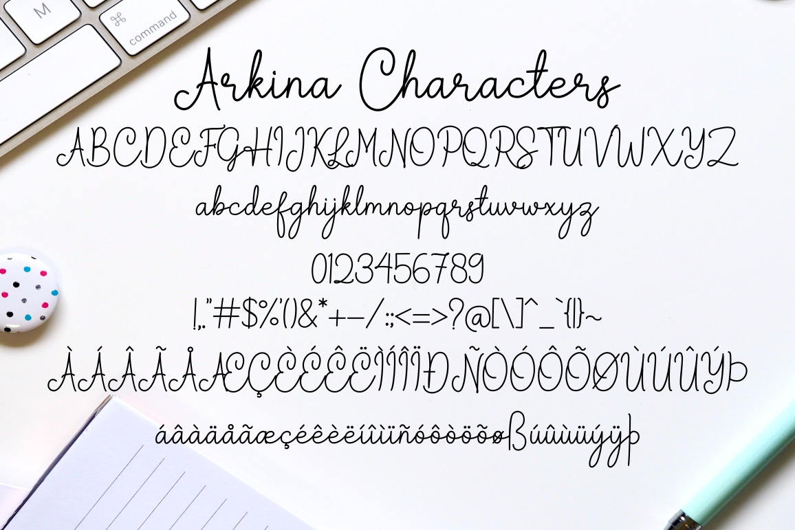 Arkina Duo Font preview 6