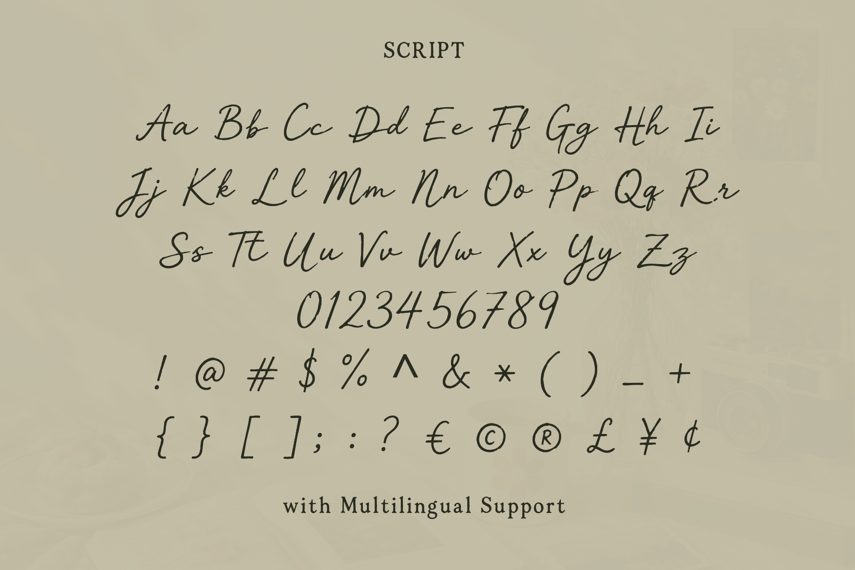 Tjiwidej Heritage Font preview 8