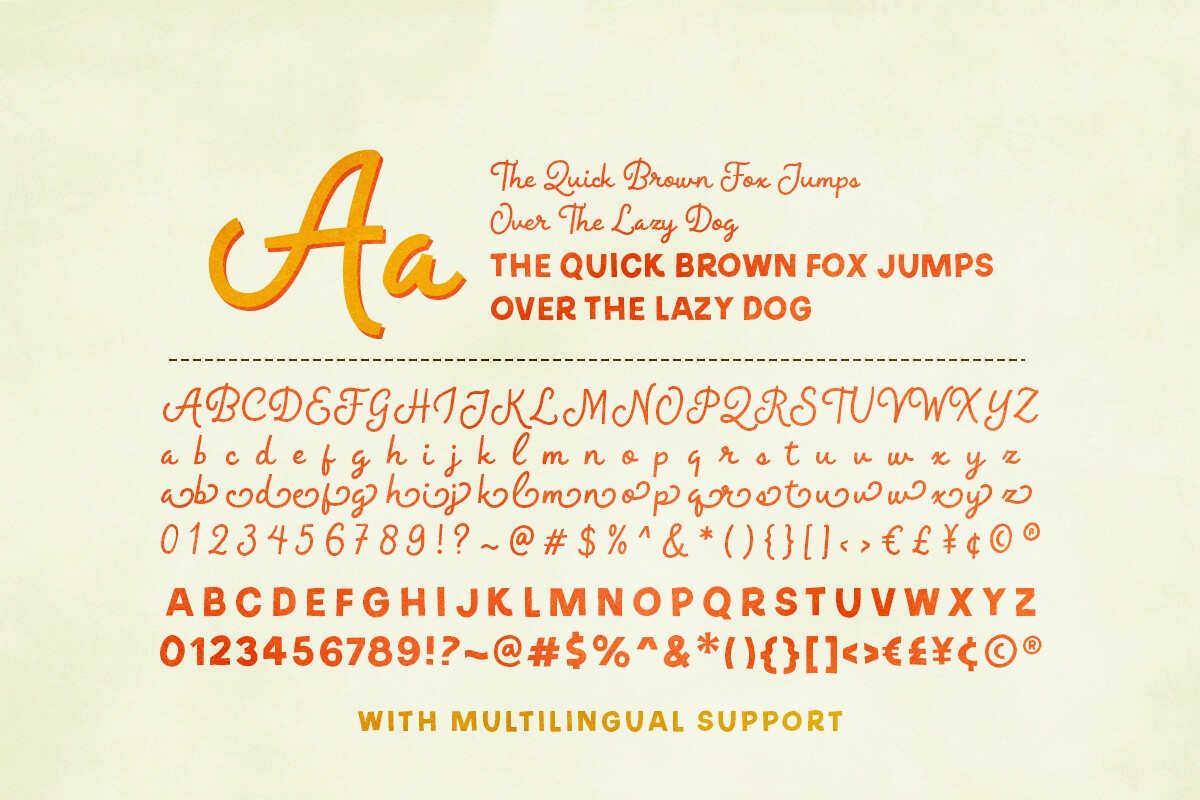 Wishlist Travel Font preview 9