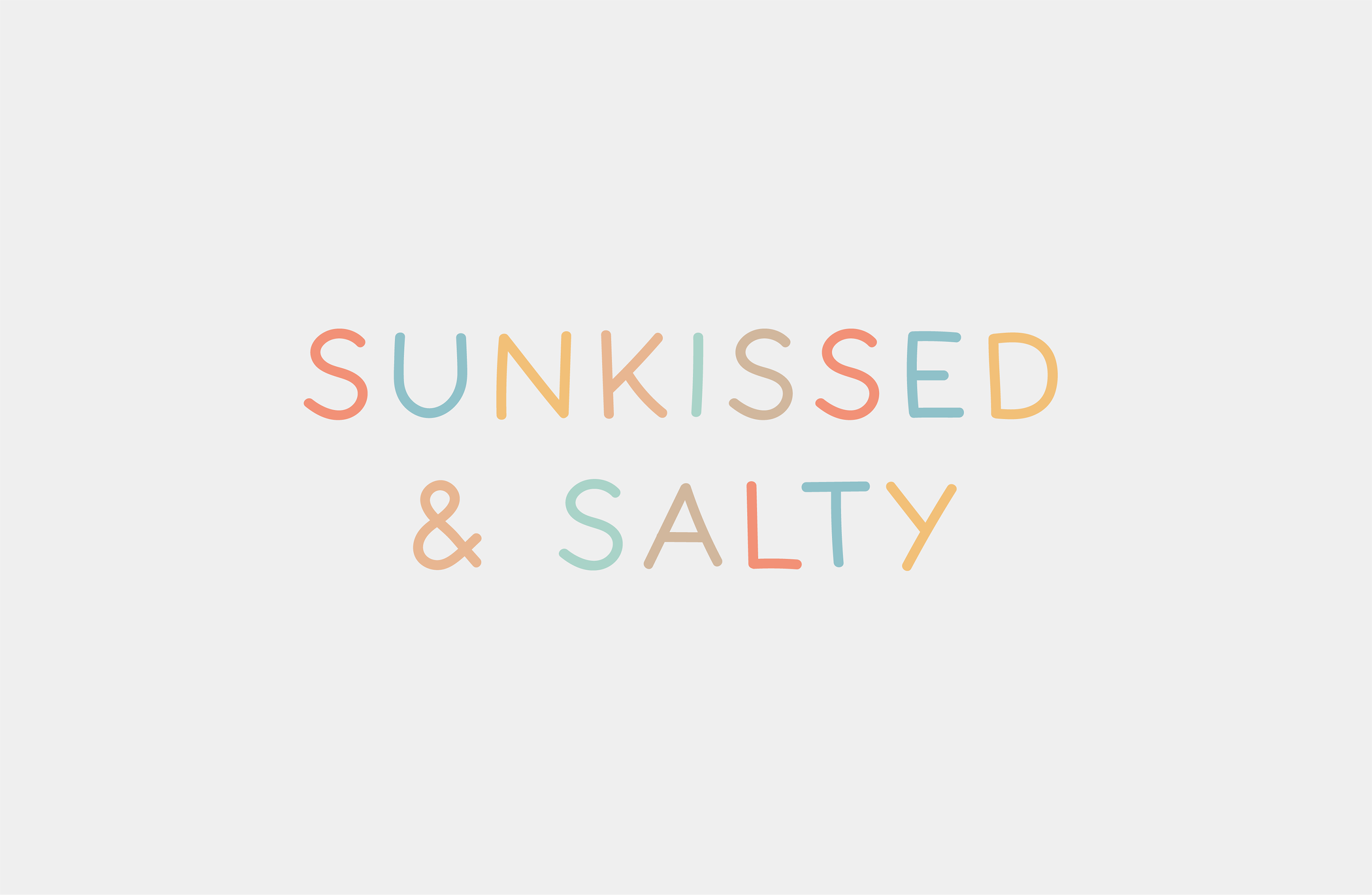 Beach Waves Duo Font preview 2