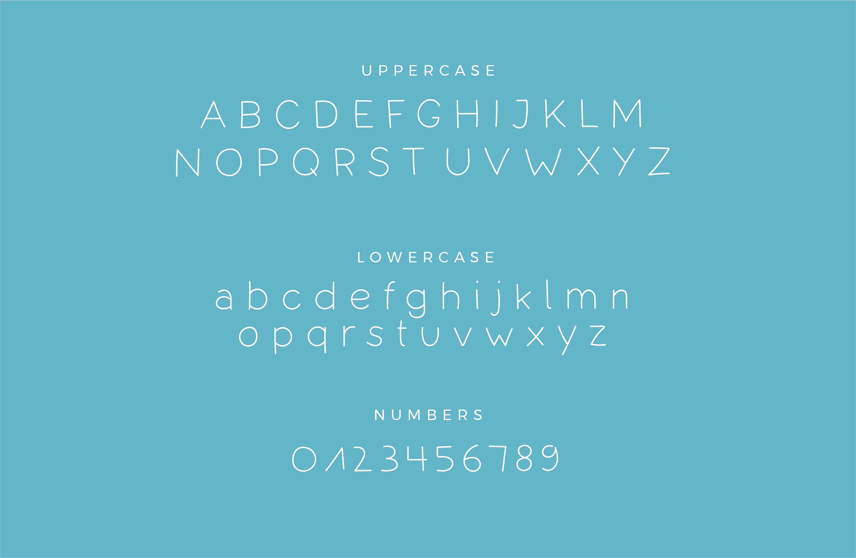Beach Waves Duo Font preview 6