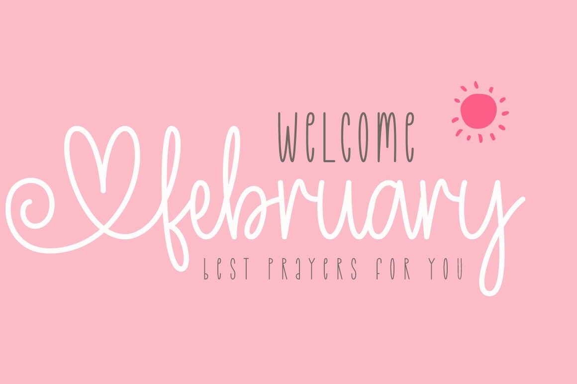 Valentine Lights Duo Font preview 4