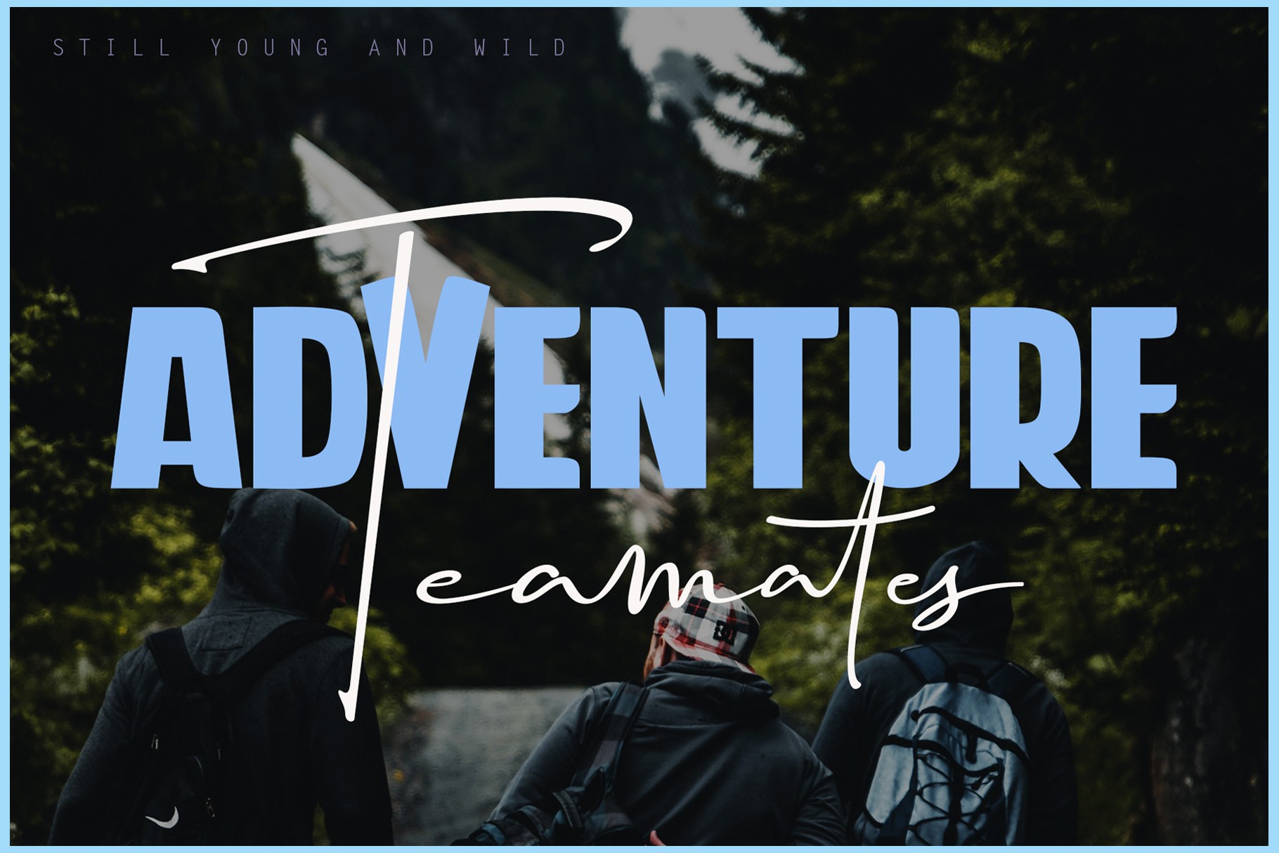 Travel Soulmates Duo Font preview 5