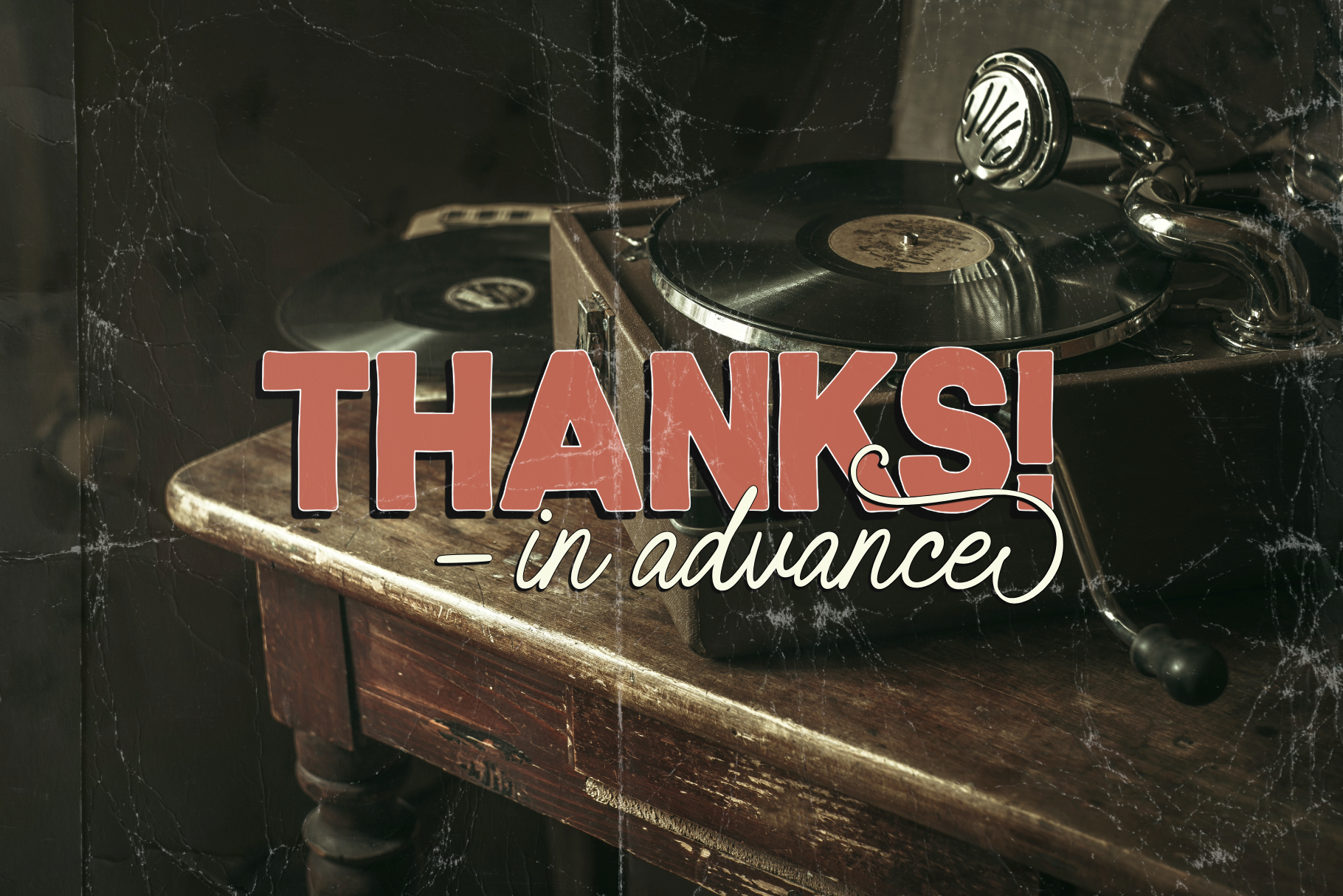 Vintage Scratches Duo Font preview 12