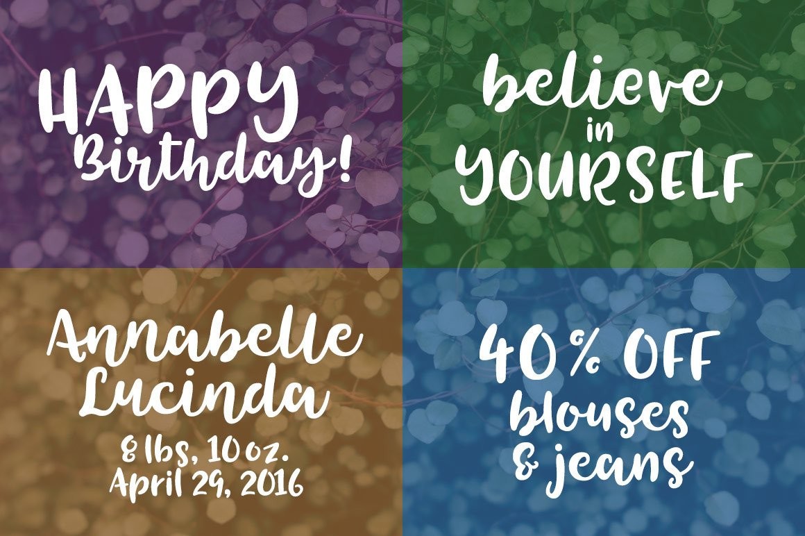 Tingler Duo Font preview 9
