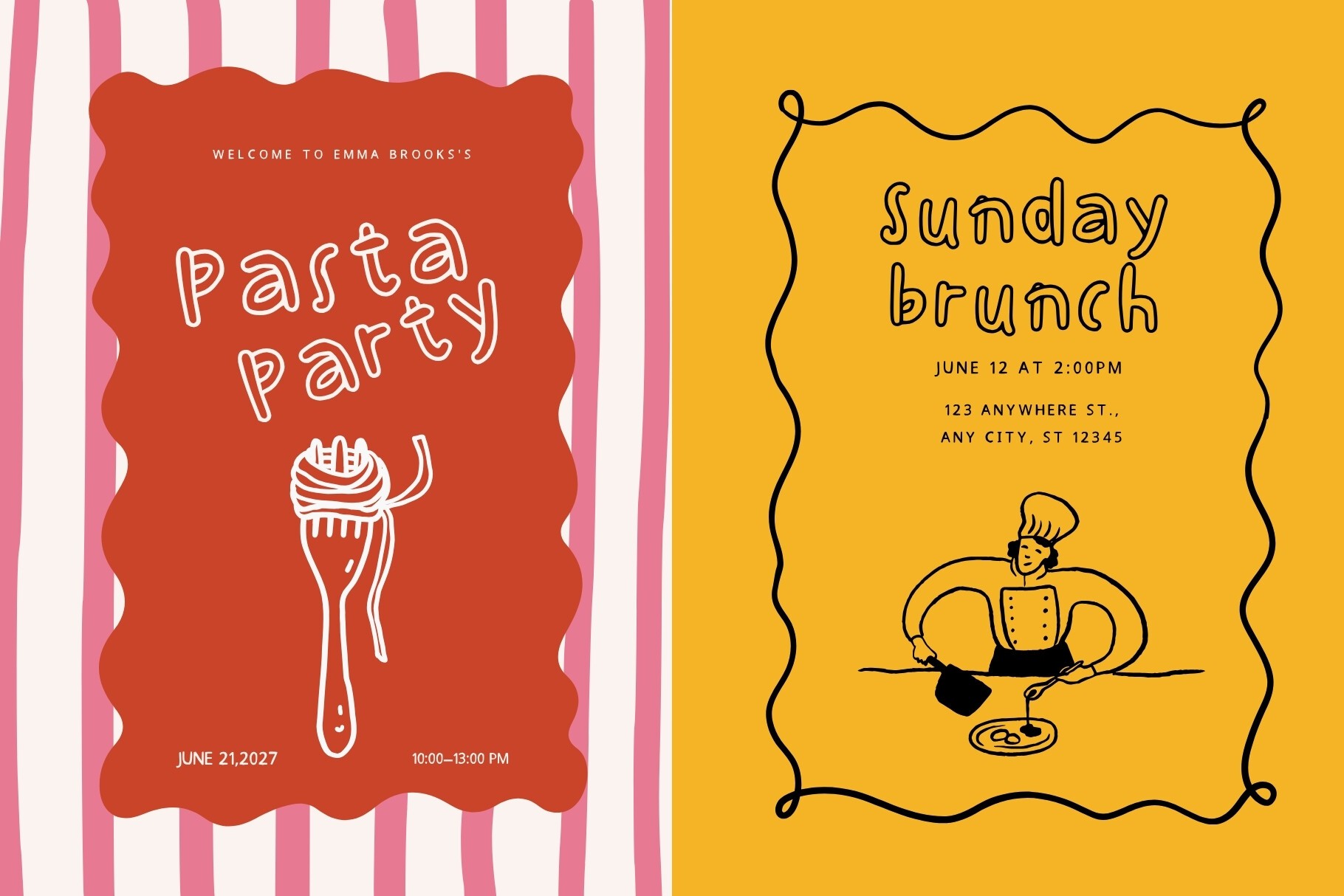 Spaghetti Font preview 4