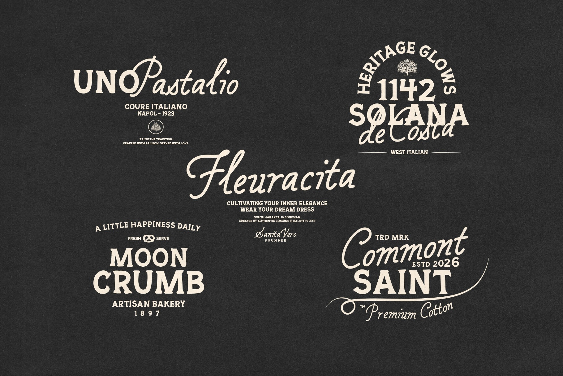 Authentic Society Font preview 10