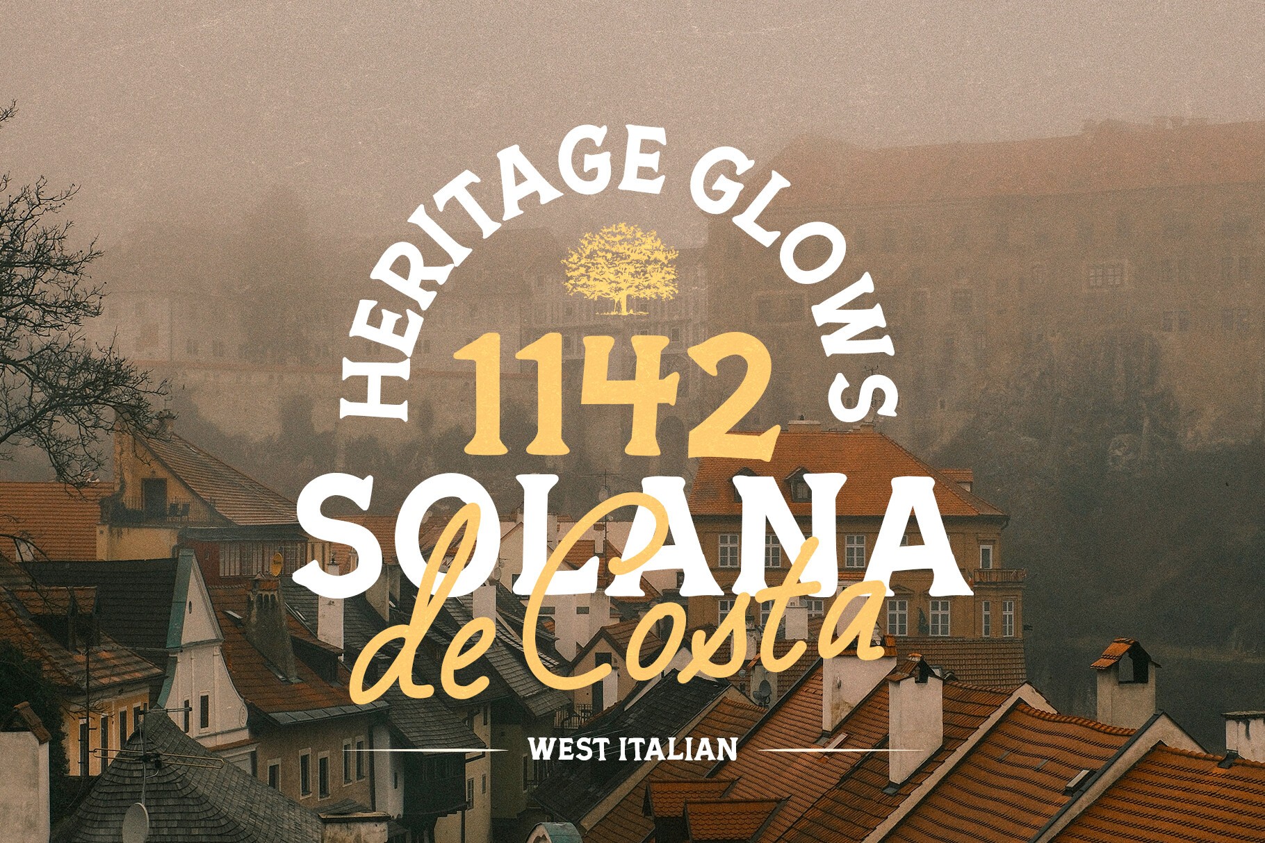 Authentic Society Font preview 5