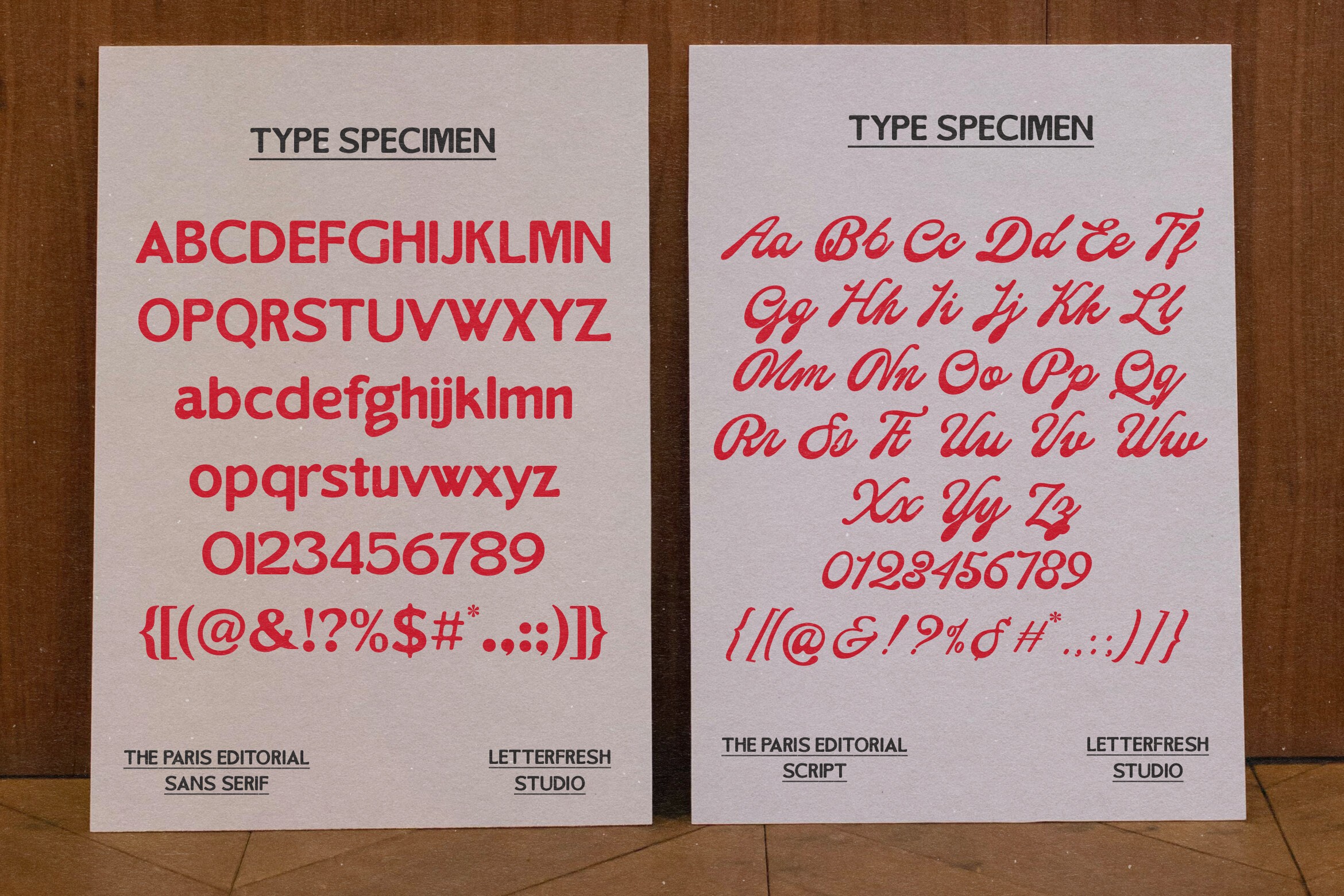 The Paris Editorial Font preview 12