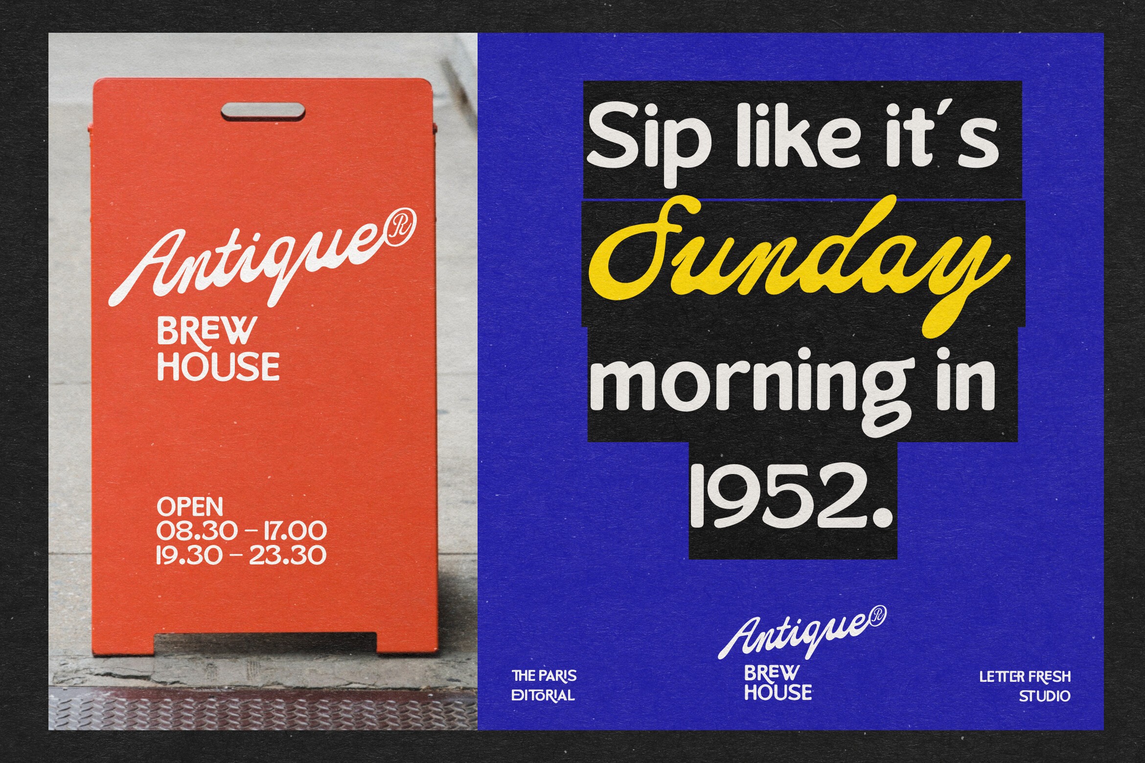 The Paris Editorial Font preview 9