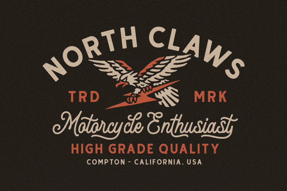 Thunder Heat Duo Font preview 5