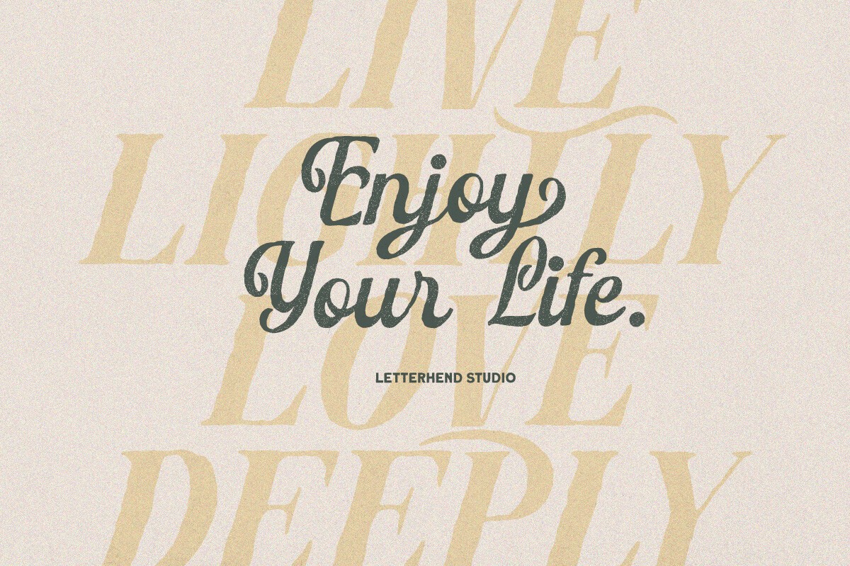 Bardguine Serif & Script Duo Font Font preview 12