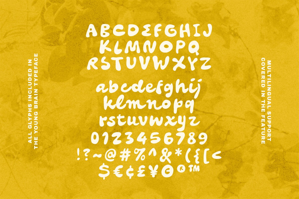 Youth Brain Font preview 9