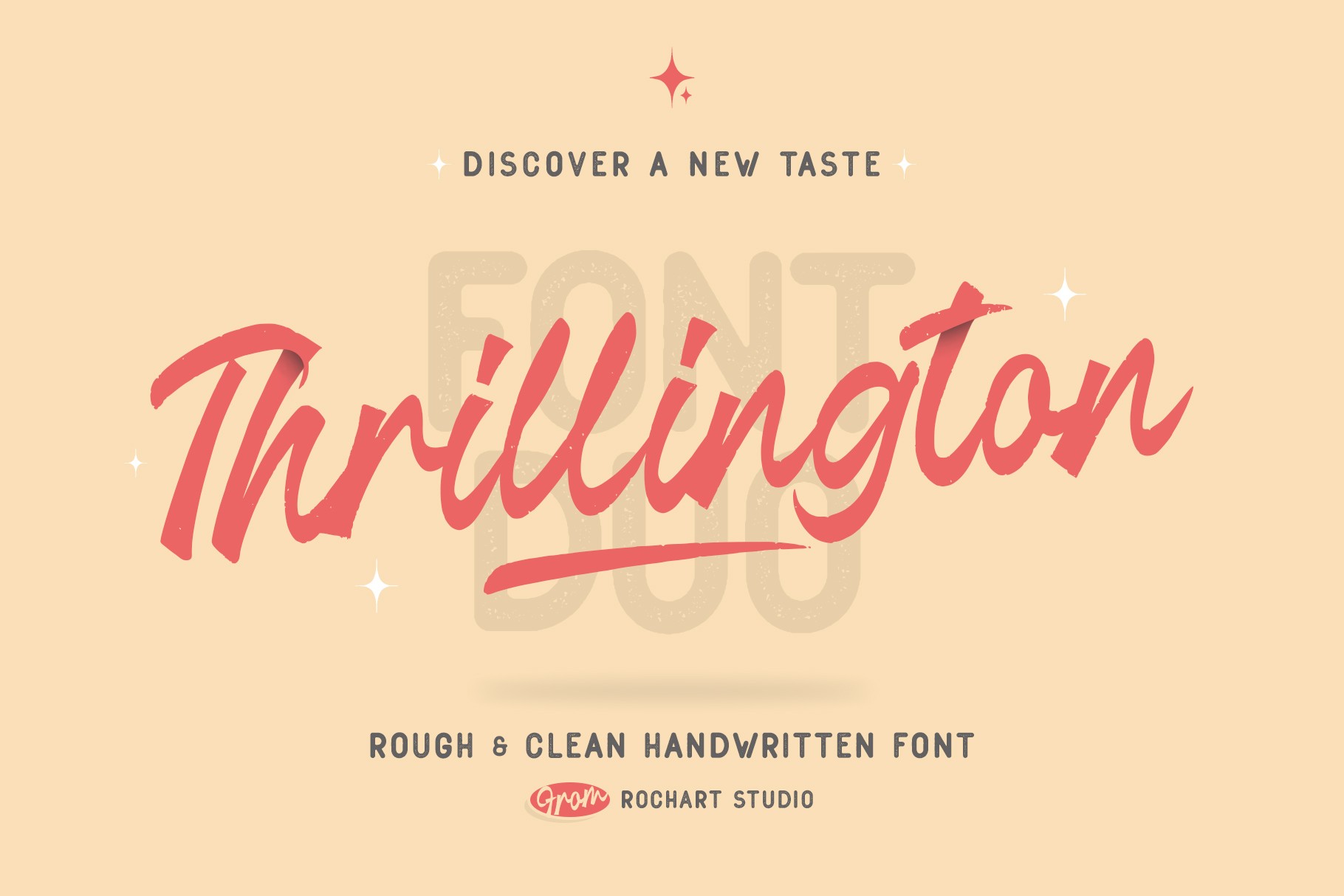 Thrillington Font preview 11