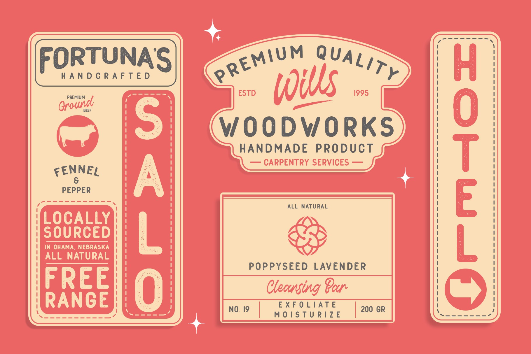 Thrillington Font preview 3