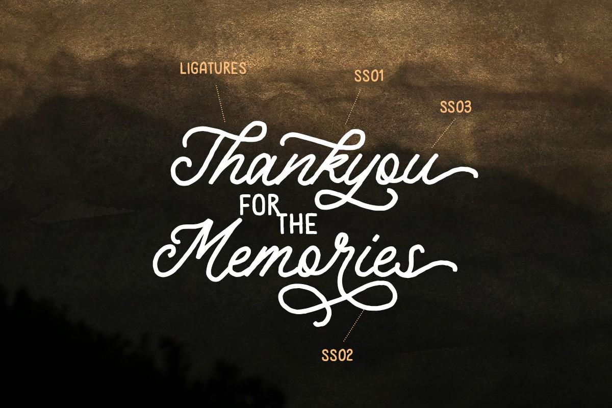 Adventure Track Font preview 8